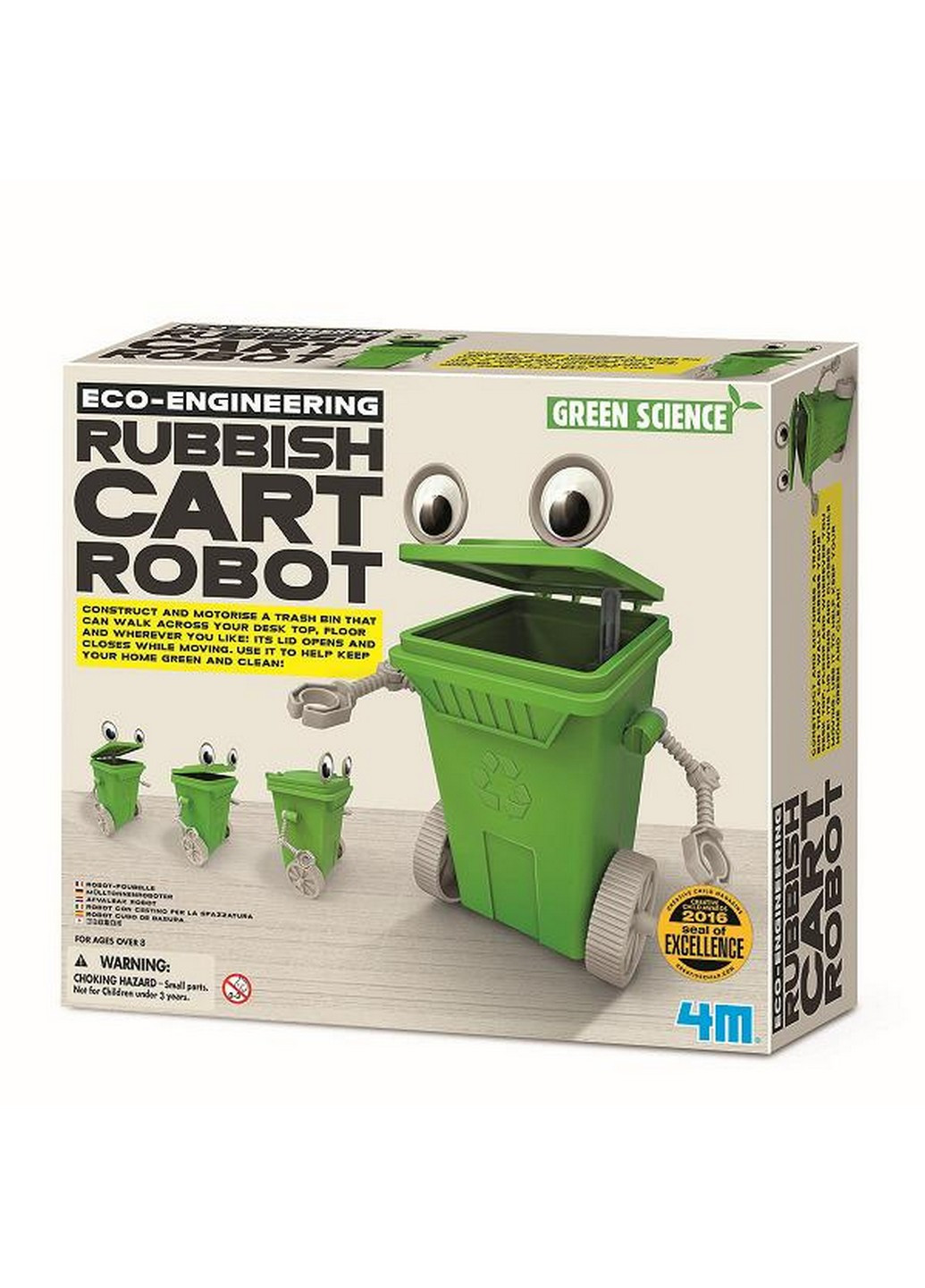 Набор для творчества Робот-мусорный бак 4M (228856575)