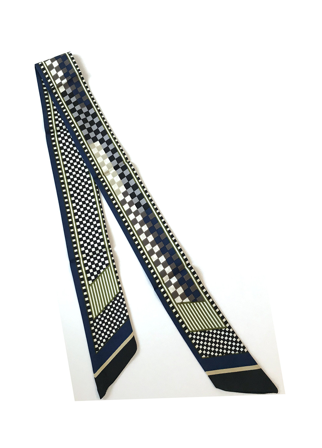 Элегатный платок-галстук на шею, 116*32см Mulberry (220046495)