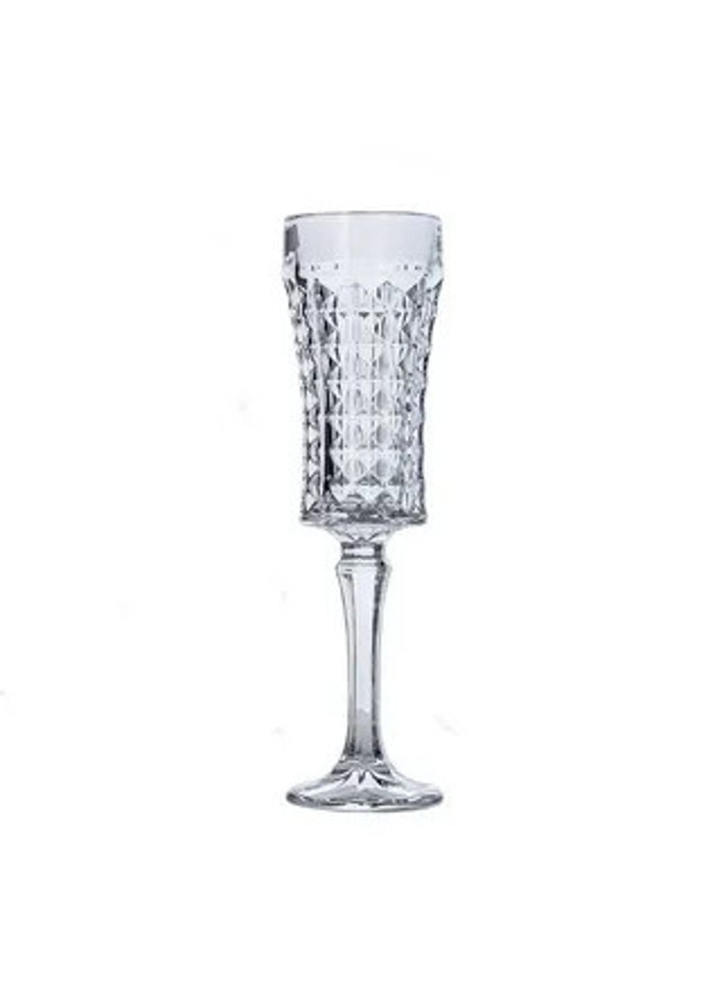 Набор бокалов для шампанского 120 мл 6 шт Diamond 1KD27-0-99T41-120 Bohemia (253583234)