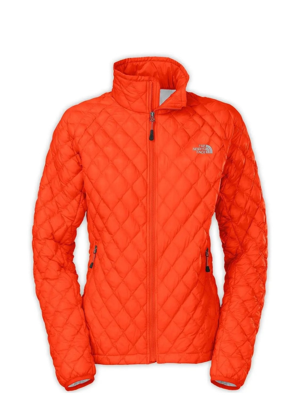 Оранжевая демисезонная куртка женская The North Face ThermoBall