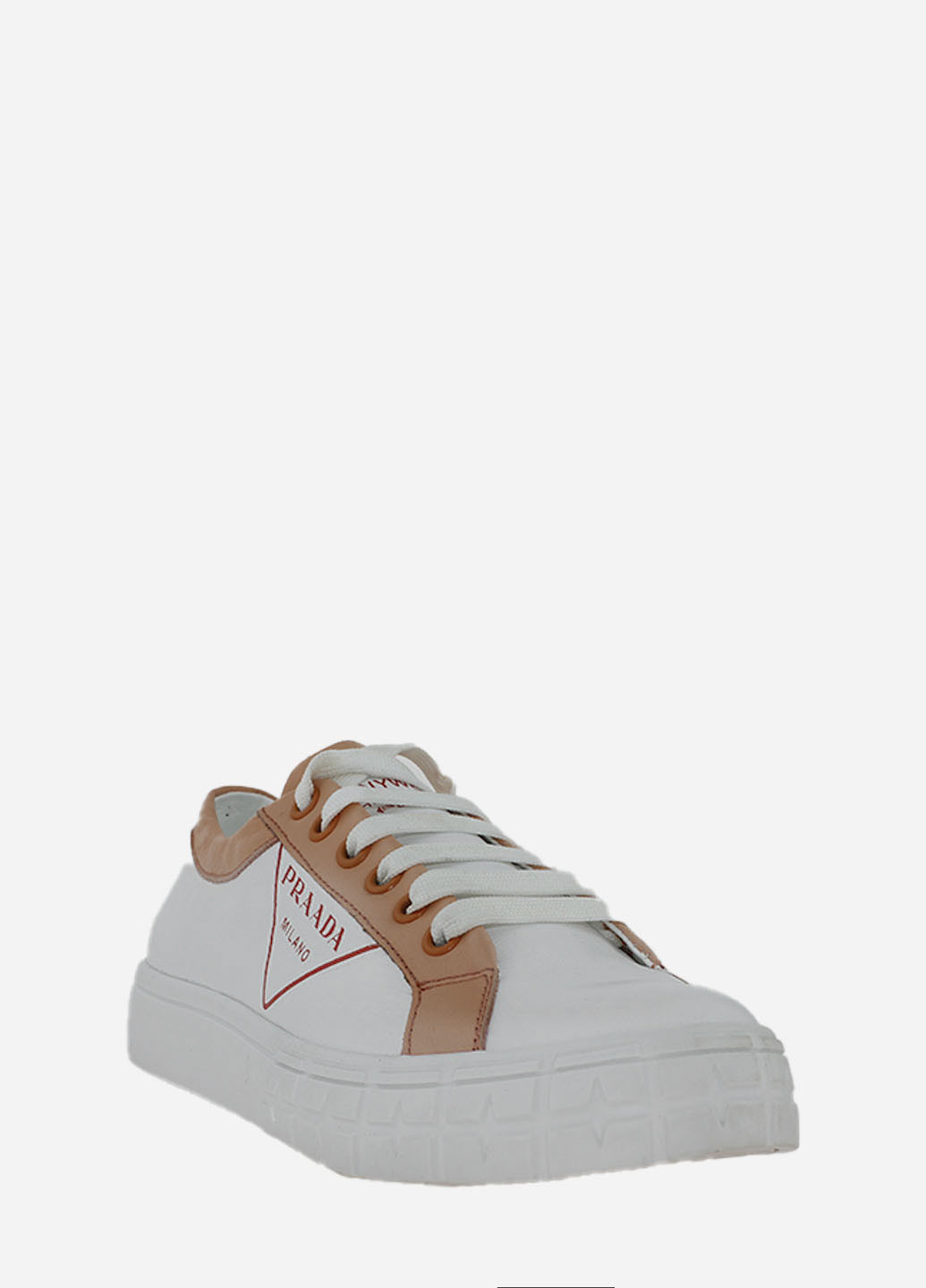 Белые кеды re2735 белый-оранжевый El passo