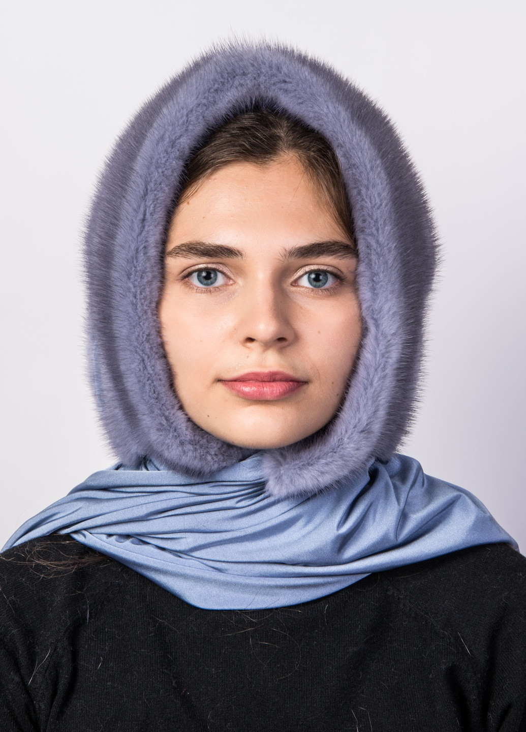 Жіночий норкову капор на голову Меховой Стиль Паук (245034156)