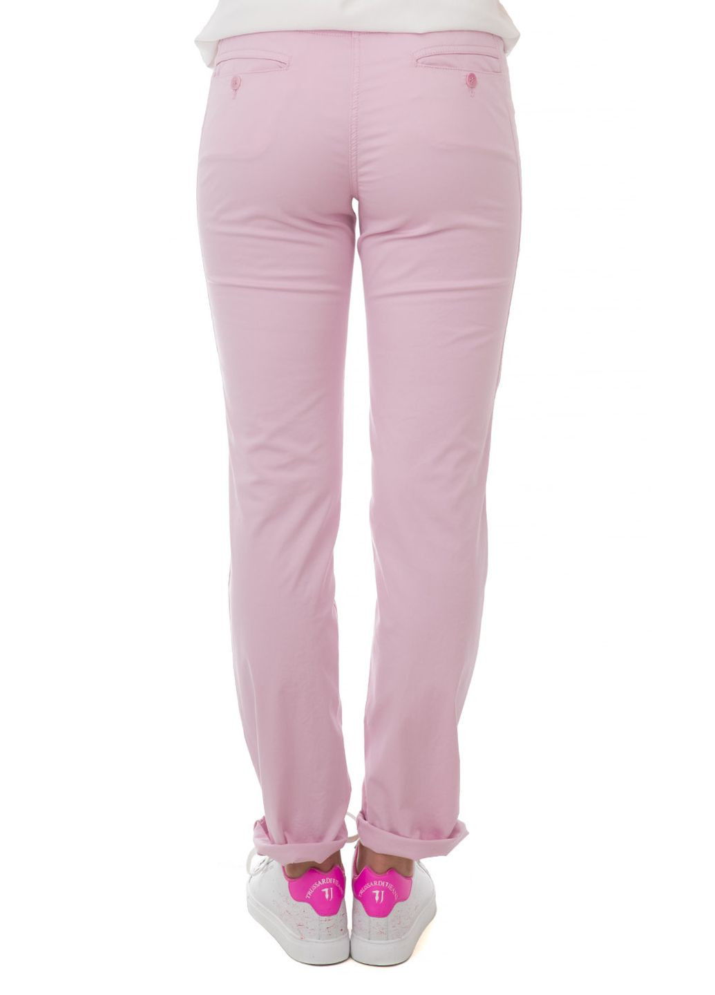 Розовые летние брюки Gardeur