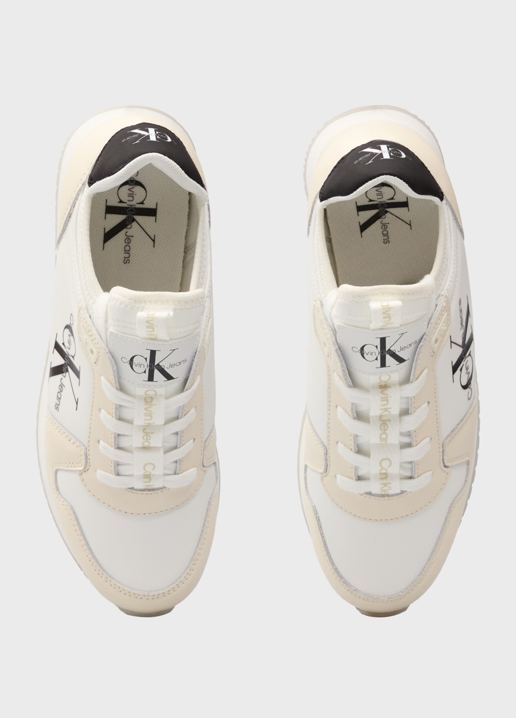 Кроссовки Calvin Klein Jeans белые демисезоны (366292704)