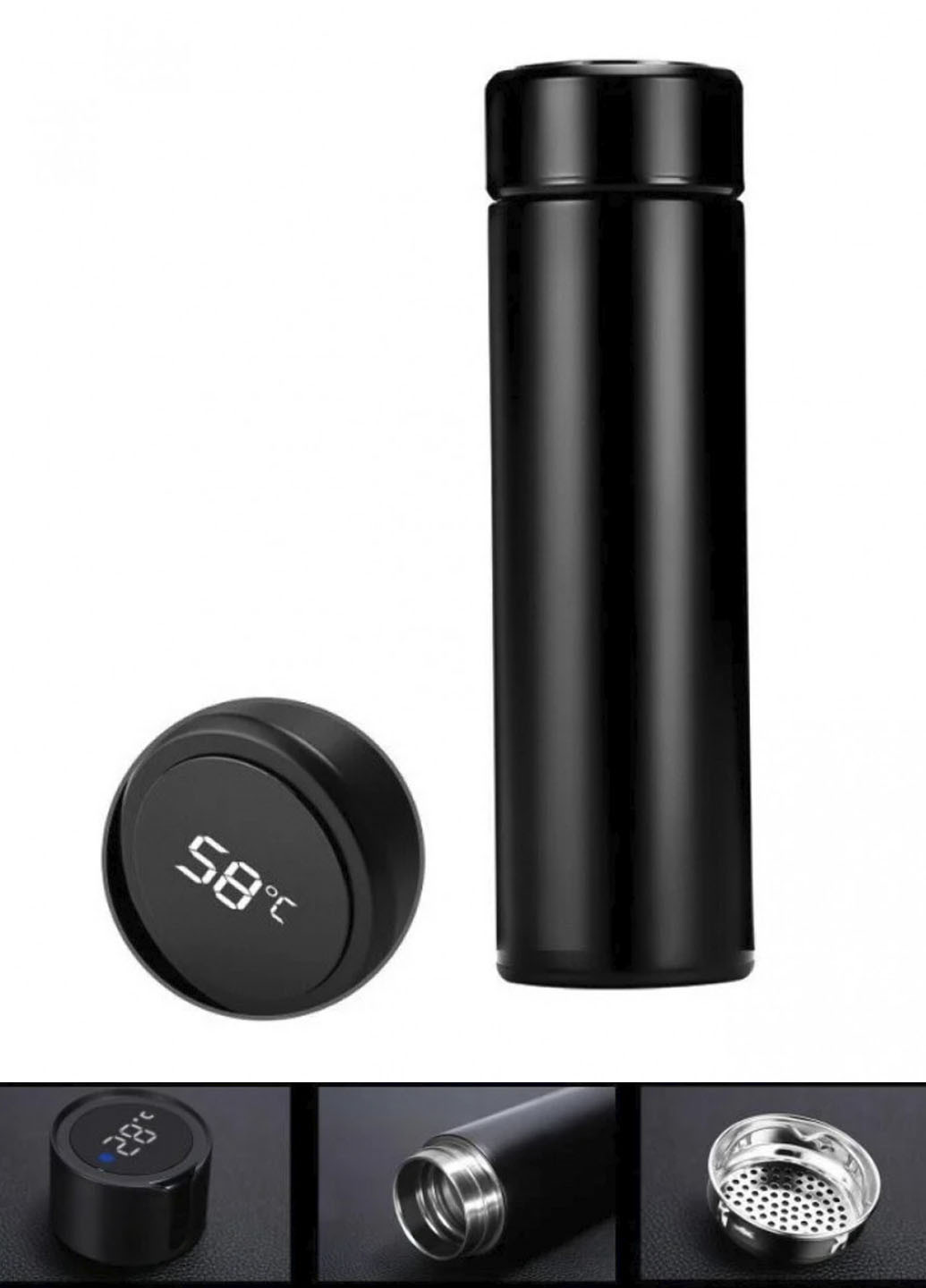 Термос с индикатором температуры 0.5л T-BOTLLE LCD дисплей XO (251948572)