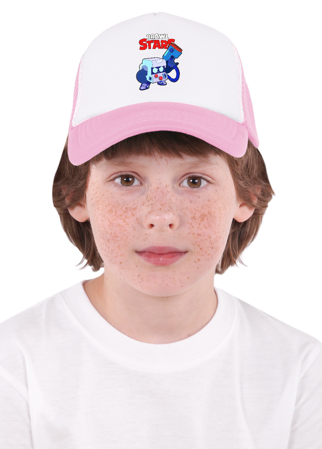 Кепка Тракер дитяча 8 біт Бравл Старс (8-bit Brawl Stars) (33404-1002) MobiPrint (220769554)