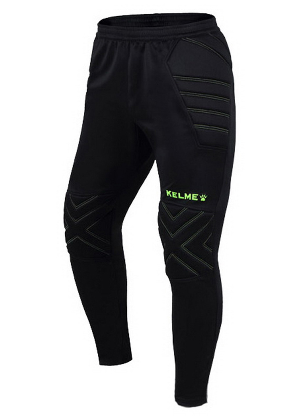 Черные спортивные демисезонные брюки с высокой талией Kelme