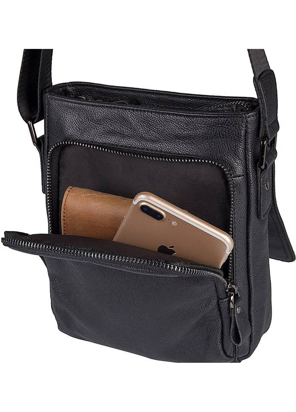 Чоловіча шкіряна сумка 18х22х5,5 см Vintage (252133764)