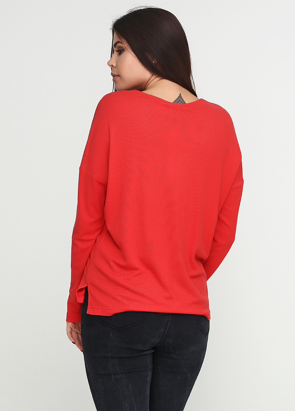 Красный демисезонный пуловер пуловер Karen by Simonsen