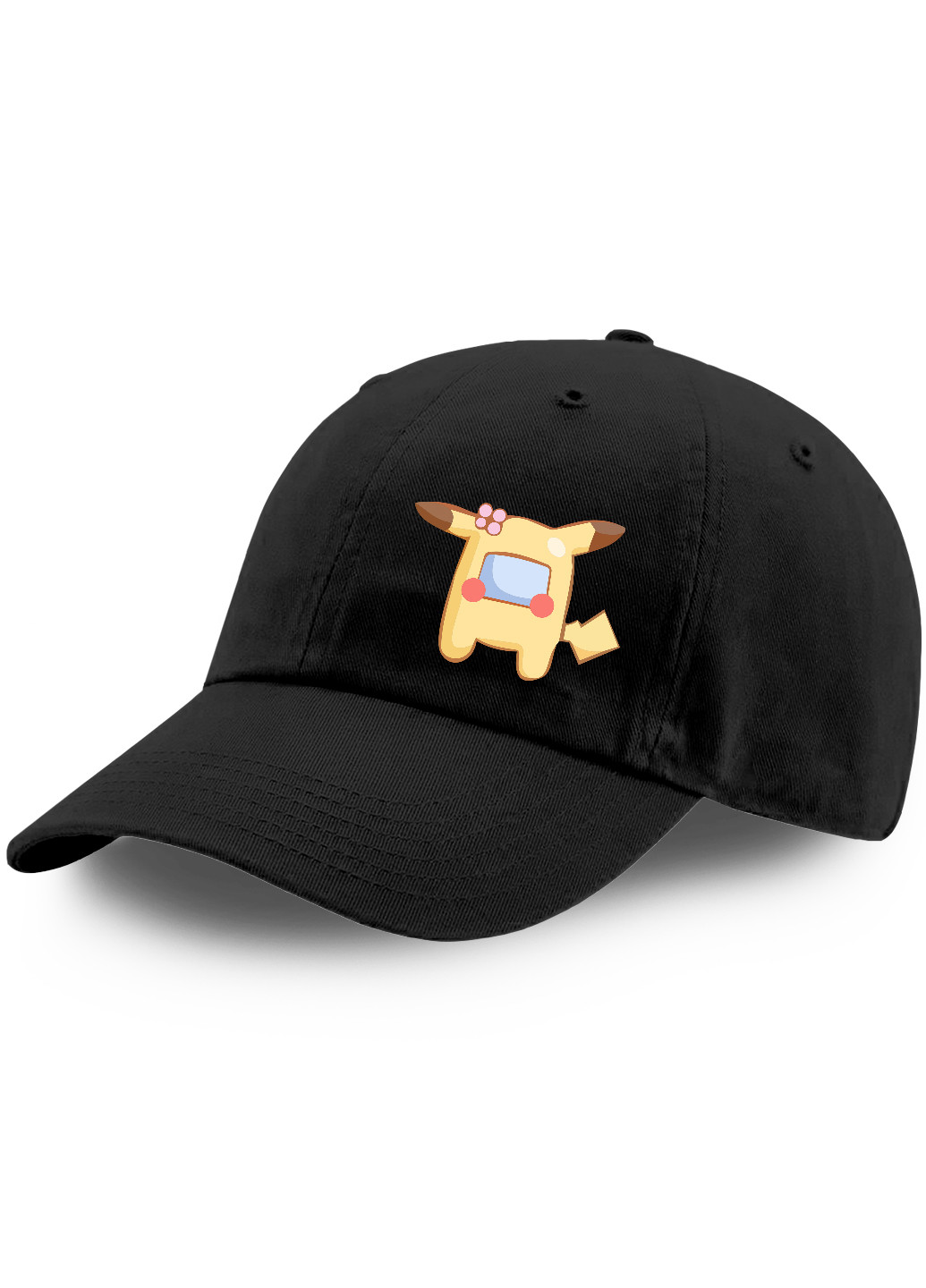 Кепка Амонг Ас Покемон Пікачу (Among Us Pokemon Pikachu) (9273-2419) MobiPrint (216961125)