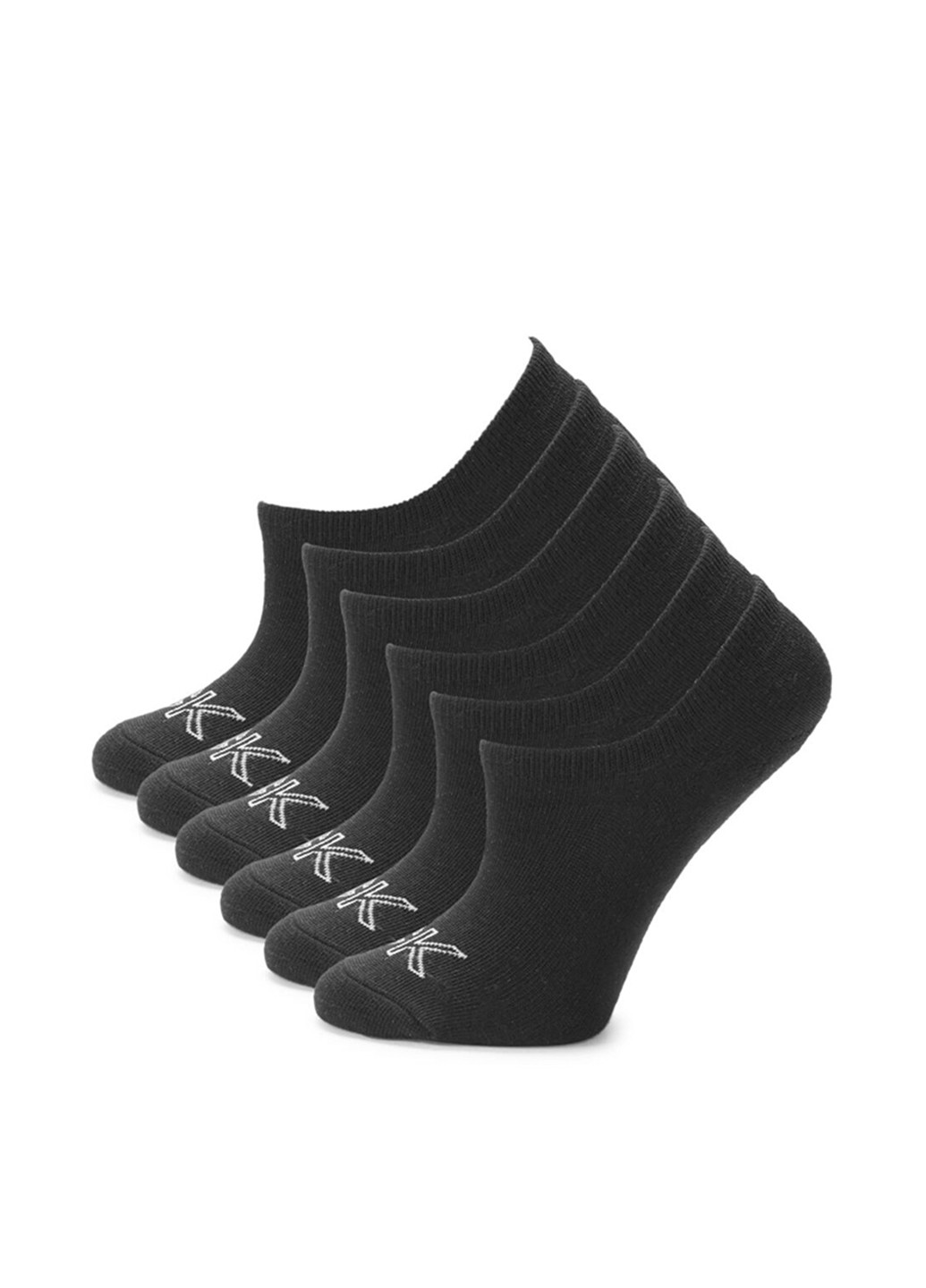 Чёрные носки (6 пар) Calvin Klein логотипы (258329551)