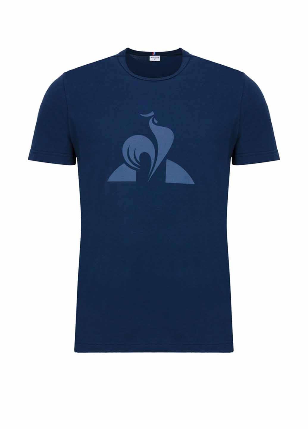 Темно-синя футболка з коротким рукавом Le Coq Sportif