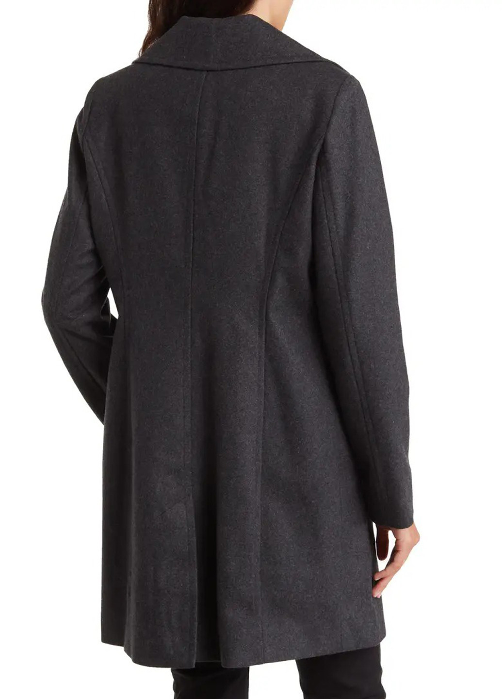 Темно-серое демисезонное Пальто однобортное Michael Kors