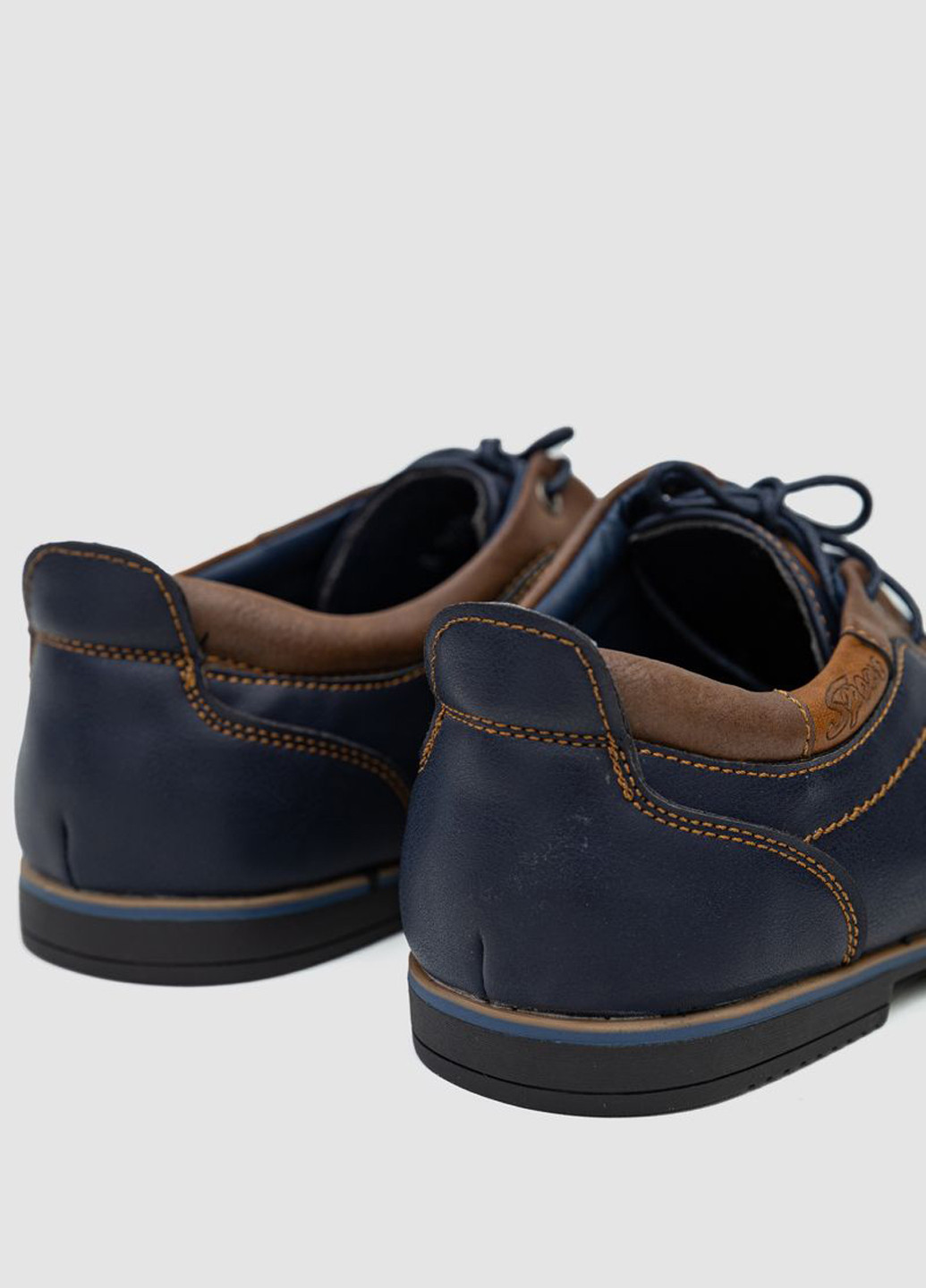 Темно-синие кэжуал туфли Paliament на шнурках