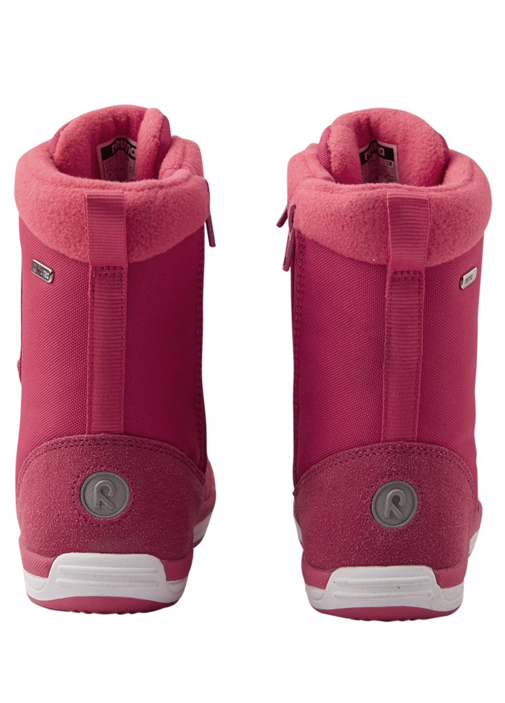 Розовые осенние ботинки на молнии Reima