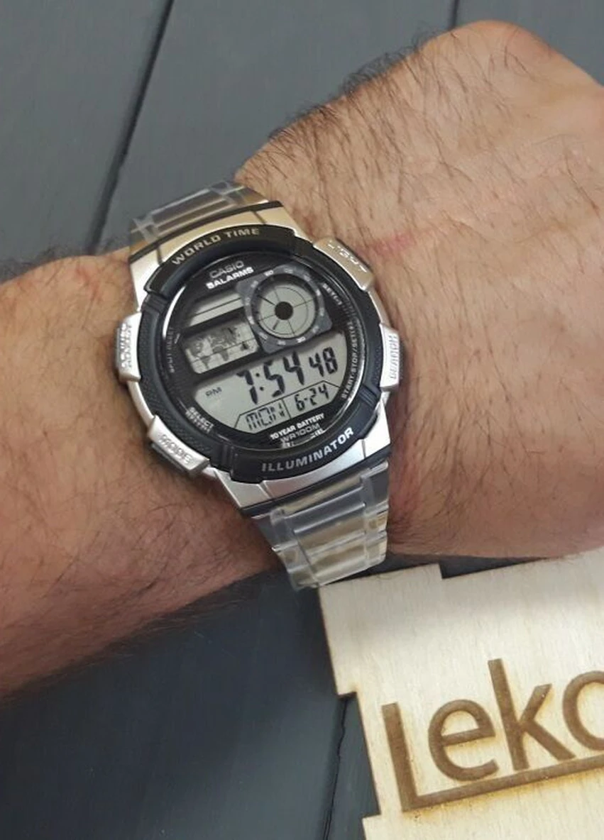 Мужские Часы AE-1000WD-1AVEF кварцевые спортивные Casio (226691058)