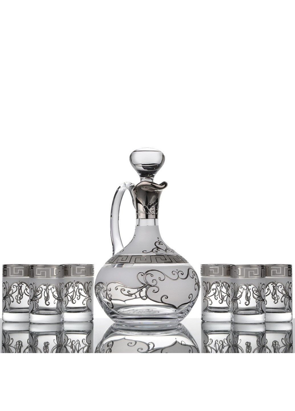 NGC170SETJIN Набор для водки (1+ 6) костка плат, Меццо Lora (188979205)