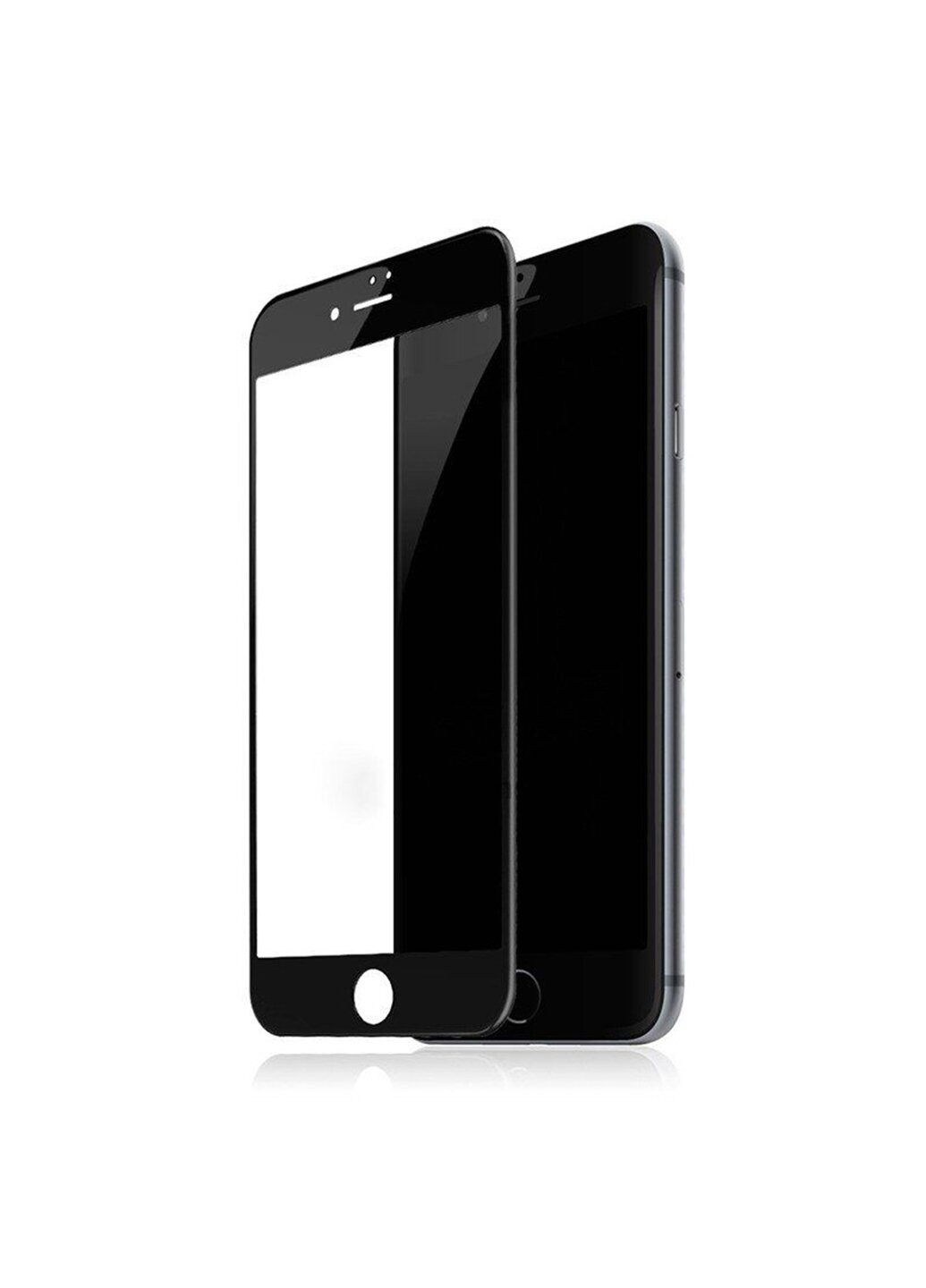 Стекло защитное с рамкой 2.5D для iPhone 6 Plus/6s Plus Black CAA (220512776)