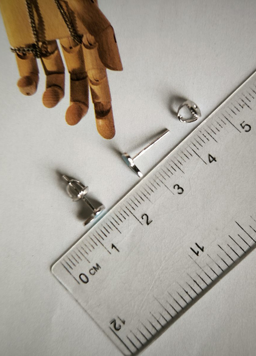 Сережки Silver Flame (350941285)