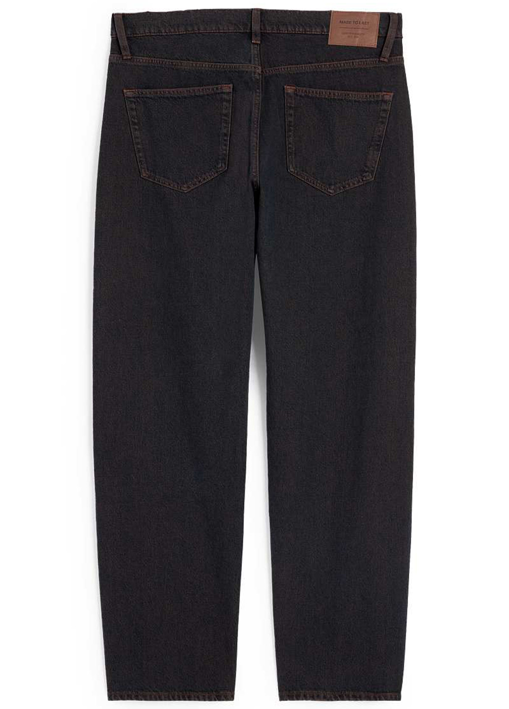 Черные демисезонные мешковатые джинсы C&A