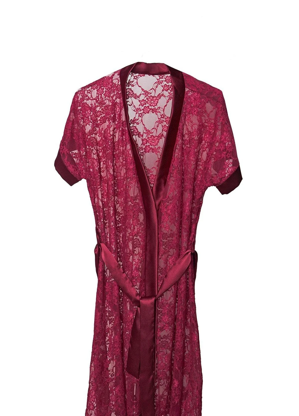 Мереживний халат з атласним оздобленням Pierre Cardin (252607968)