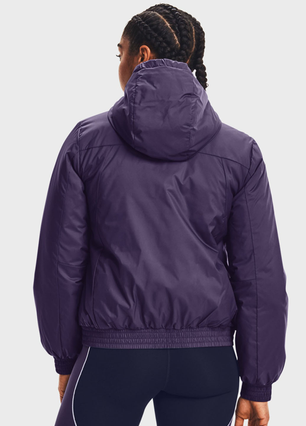 Фиолетовая зимняя куртка Under Armour