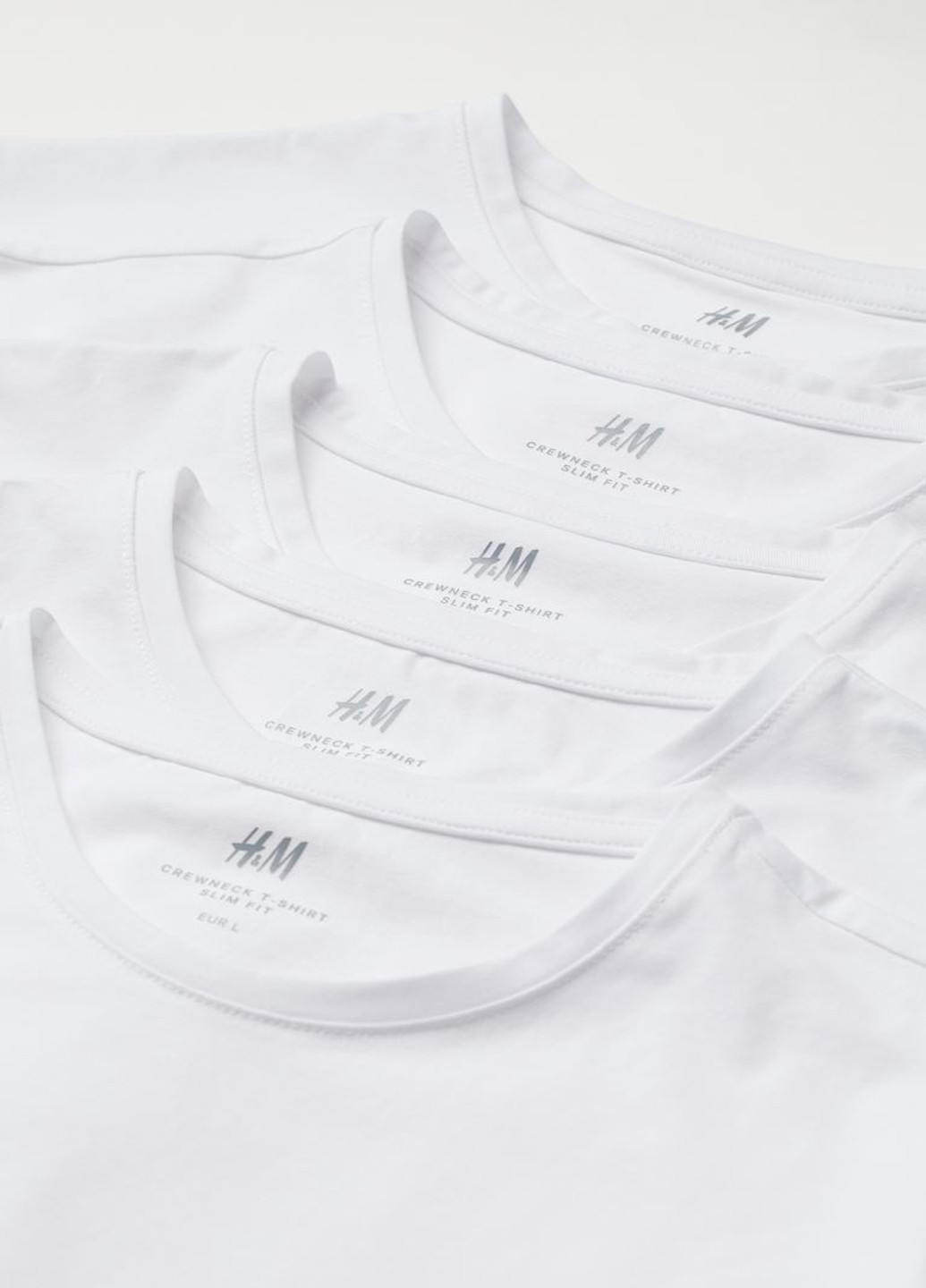 Белая футболки H&M