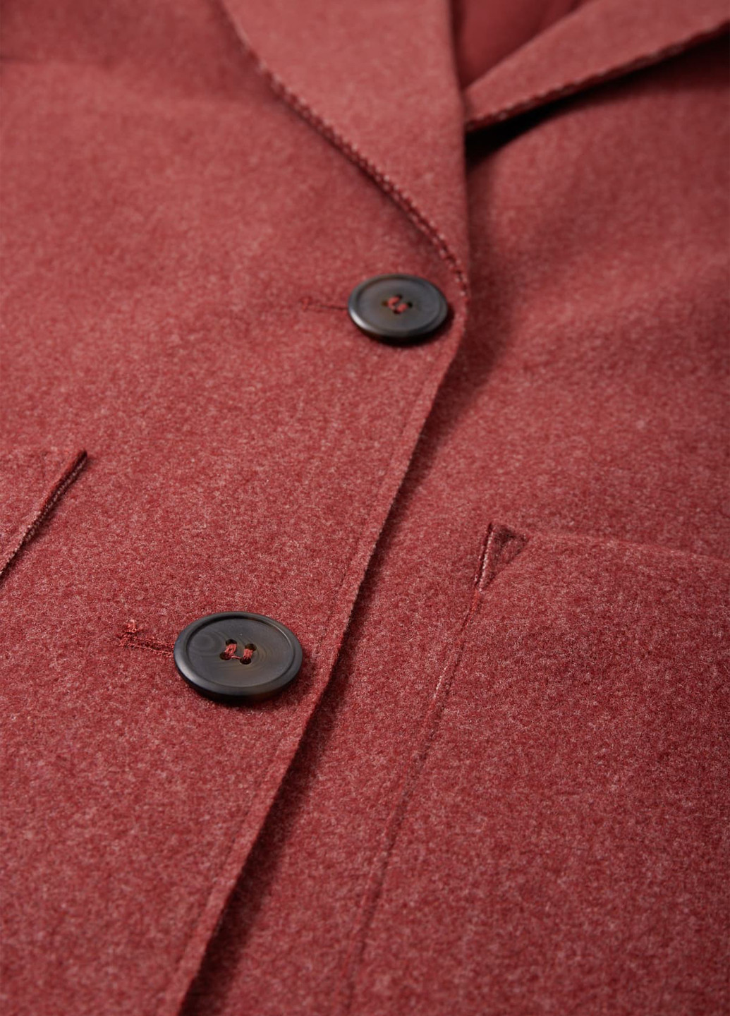 Вишневе демісезонне Пальто однобортне C&A