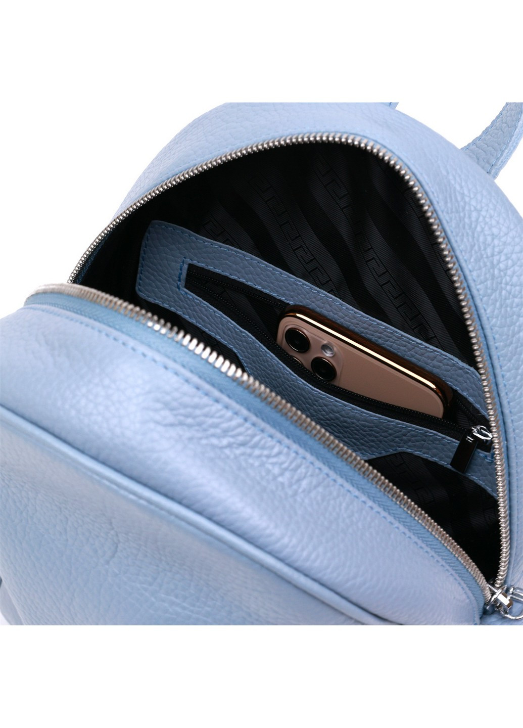 Шкіряний рюкзак 21х28х9 см Shvigel (253660137)