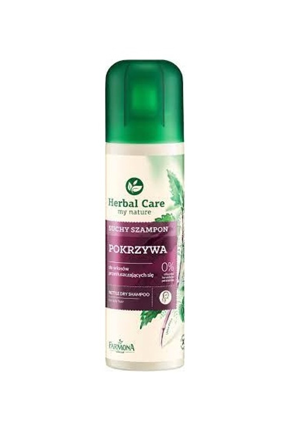 Сухий шампунь для жирного волосся Кропив'яний Herbal Care 180 мл Farmona (254404214)