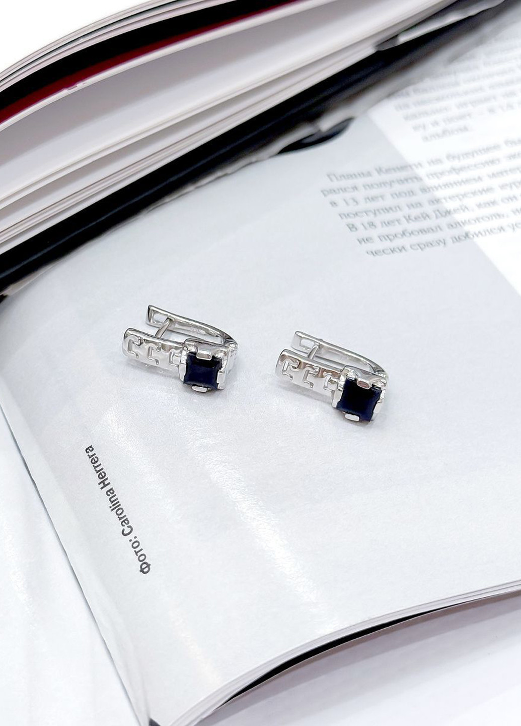 Сережки Silver Flame (301048168)