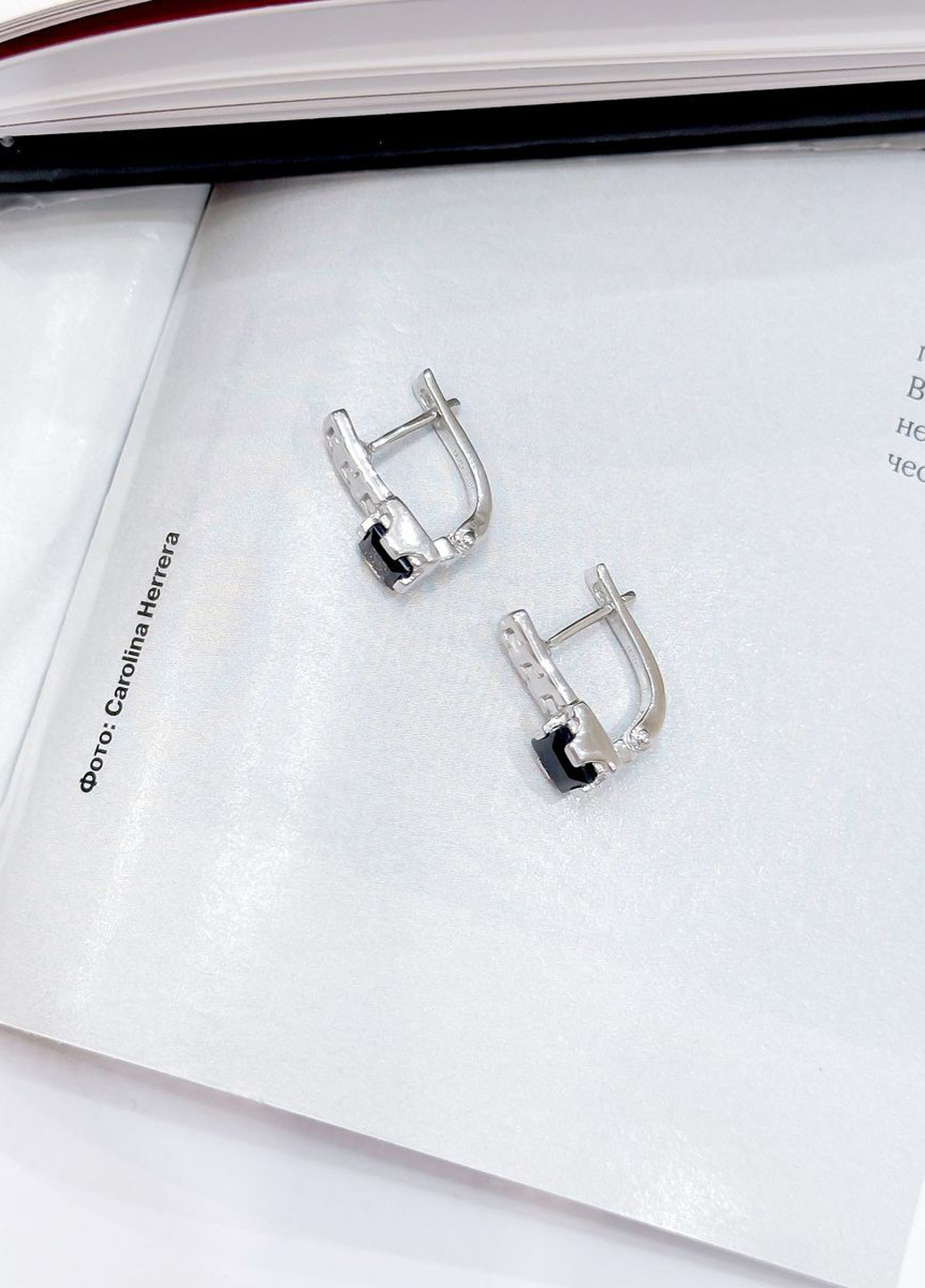 Сережки Silver Flame (301048168)