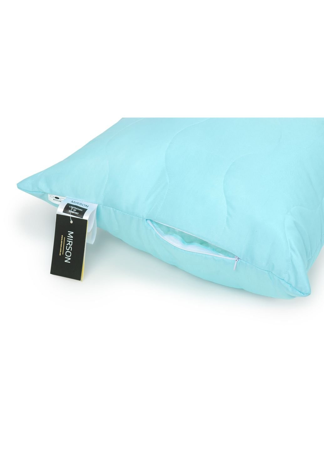 Одеяло MirSon Набор Eco-Soft Всесезонный №1697 Eco Light Blue Одеяло + под (2200002655484) No Brand (254012858)