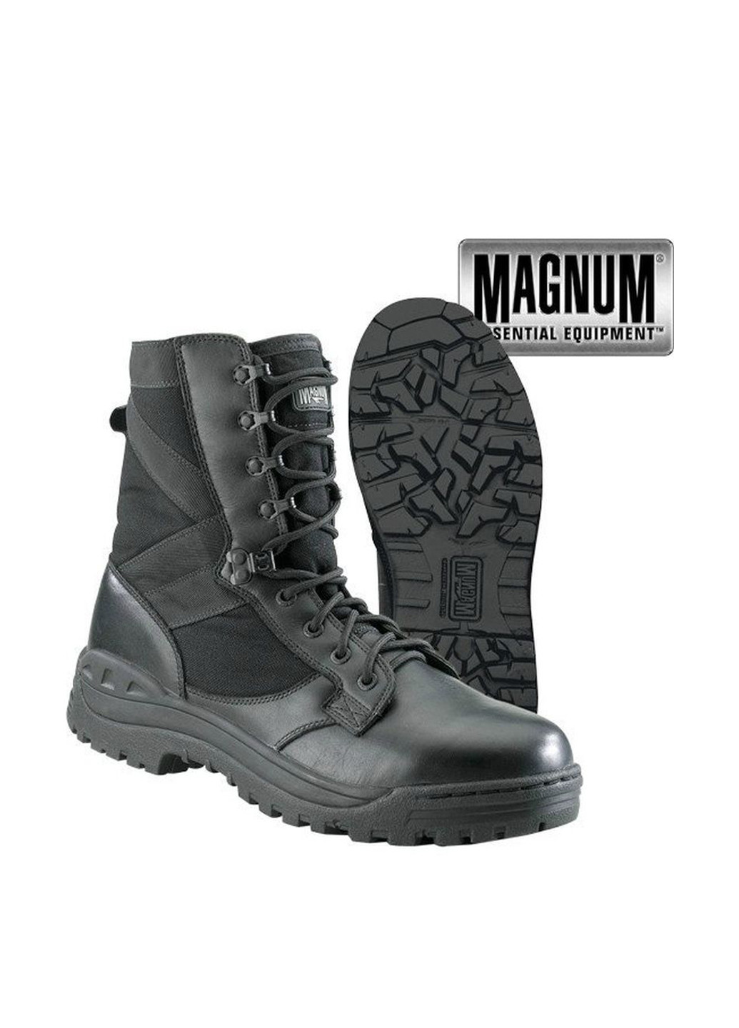 Черные осенние ботинки берцы Magnum