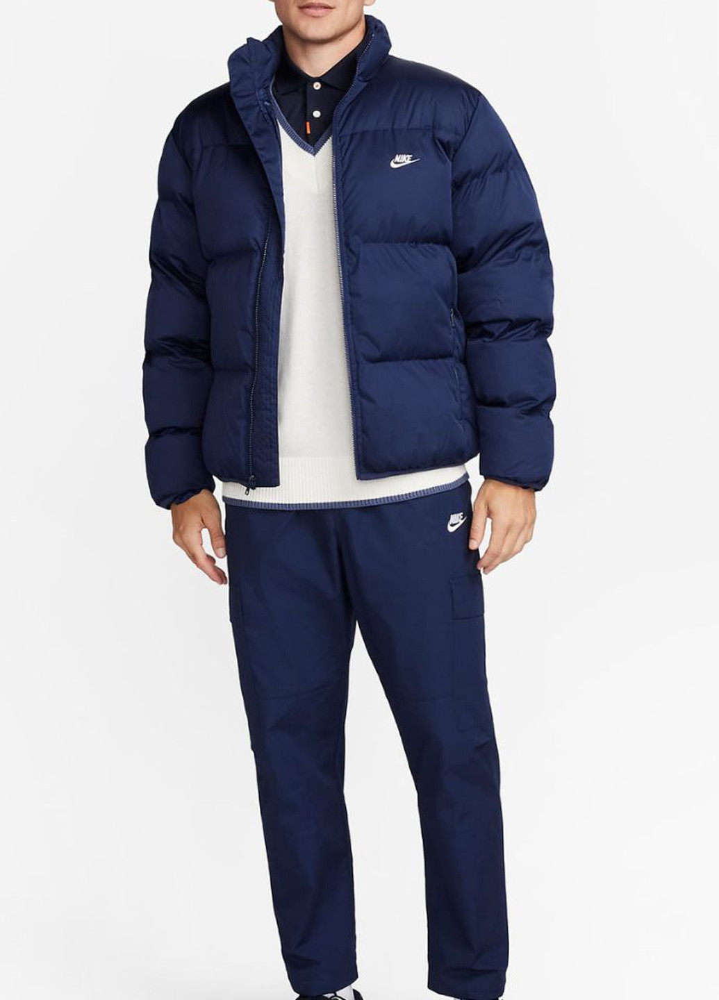 Синя зимня куртка fb7368-410_2024 Nike M NK TF CLUB PUFFER JKT