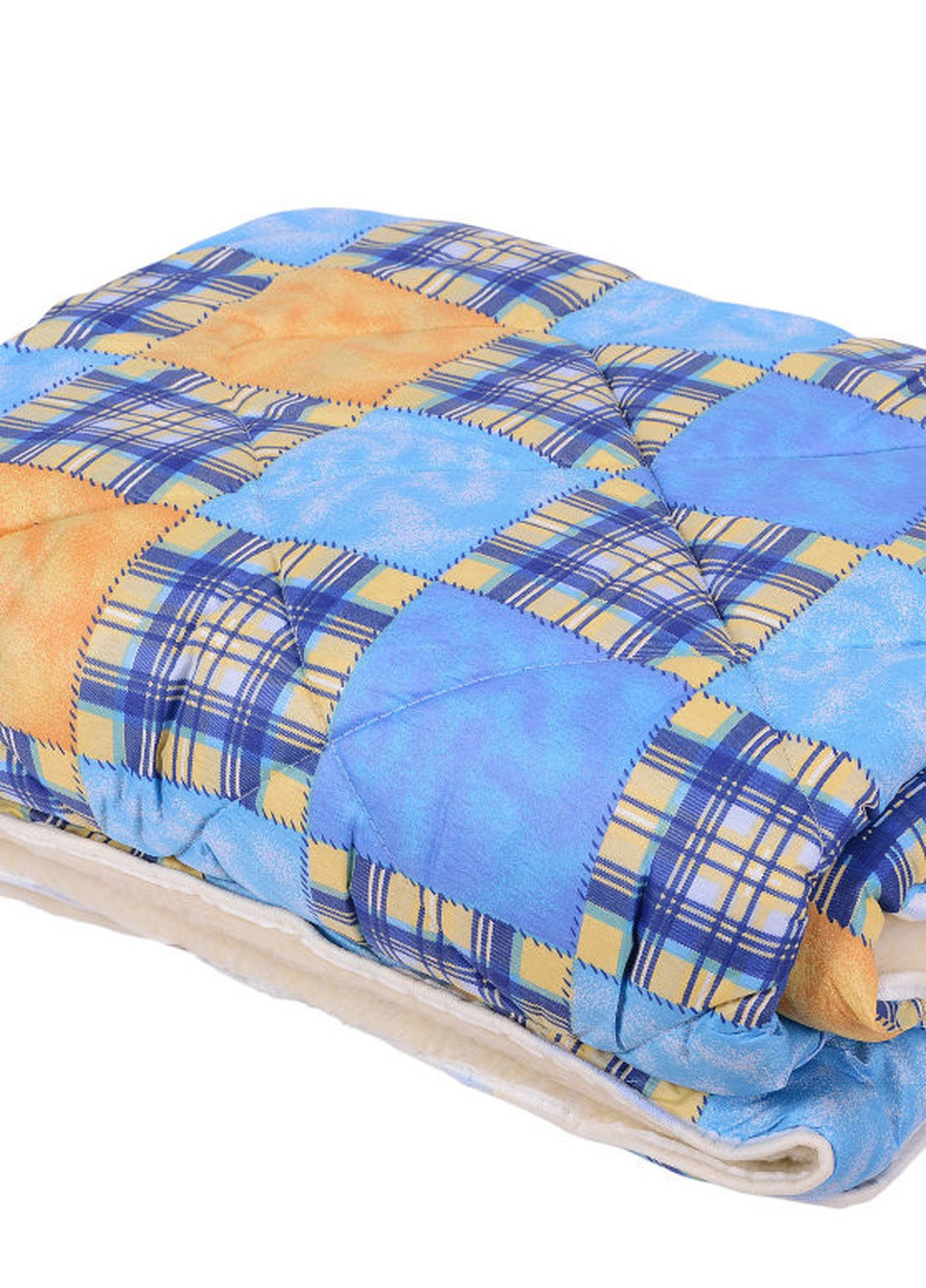 Одеяло ОТКРЫТОЕ овечья шерсть (Поликоттон) Двуспальное Евро 200х220 51250 Moda (253617554)