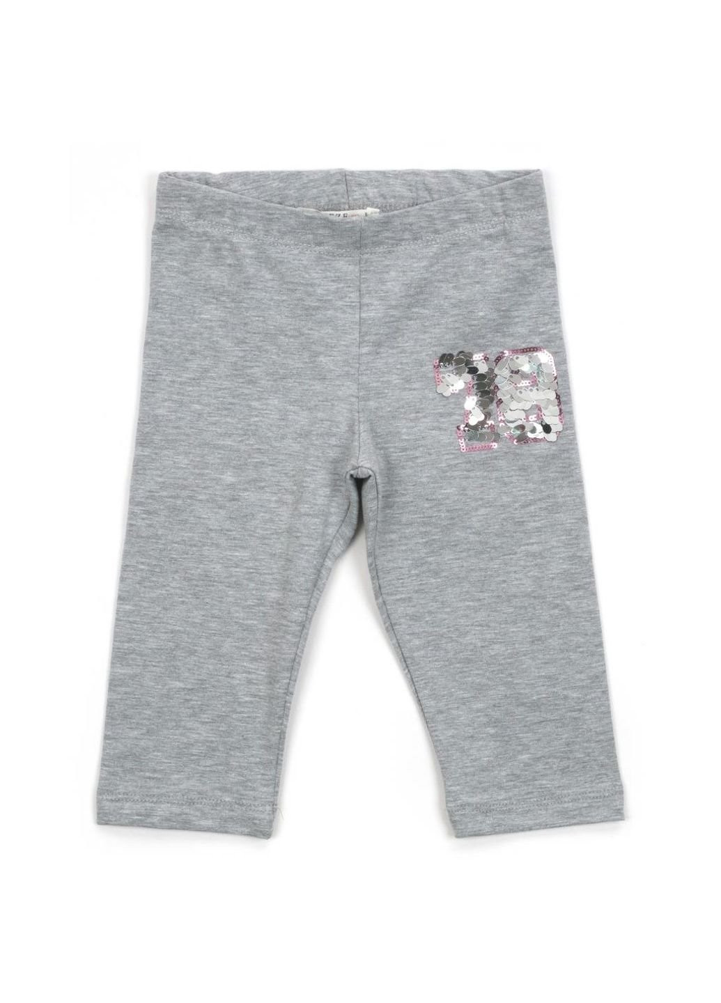 Світло-сірий літній набір дитячого одягу "78" (14246-104g-pinkgray) Breeze
