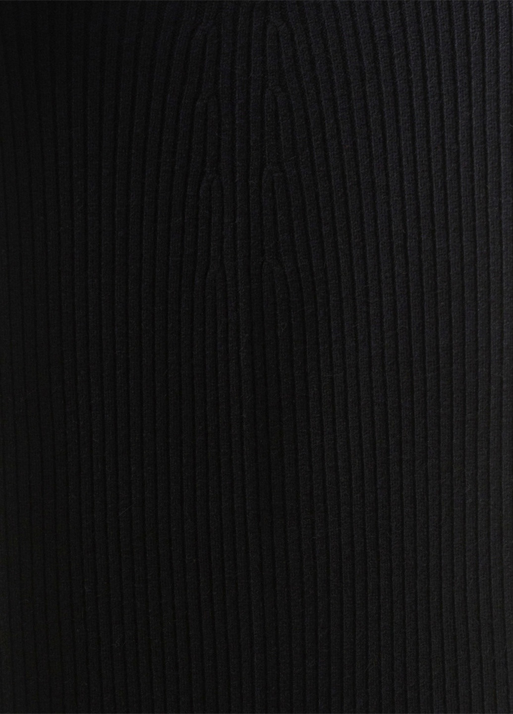Черная однотонная юбка Kontatto