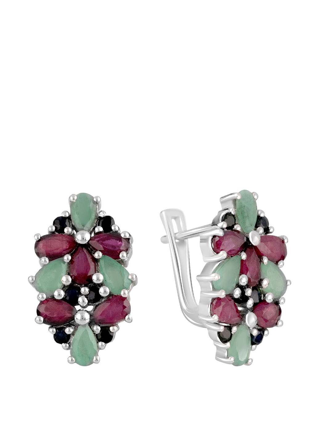 Сережки Silver Flame (251257424)