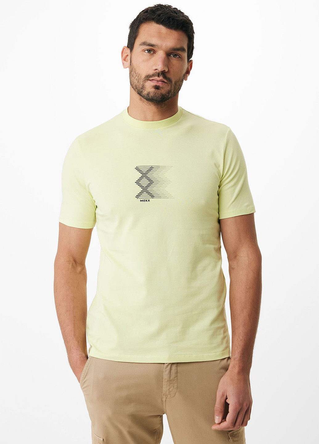 Салатовая футболка Mexx