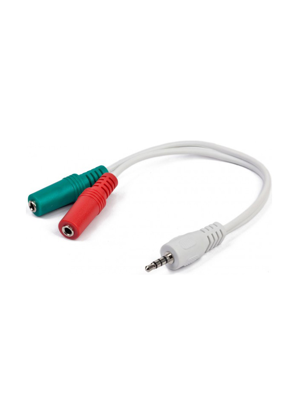 Кабель Cablexpert стерео аудио 3.5мм 4-pin m/f 3.5 мм + микрофон "мама", белый (cca-417w) (137776083)