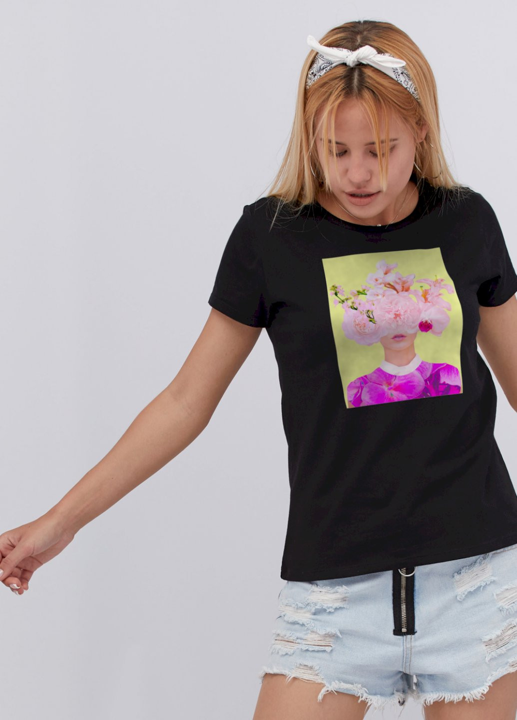 Футболка Basic / дихаючий принт / YAPPI - (252386486)