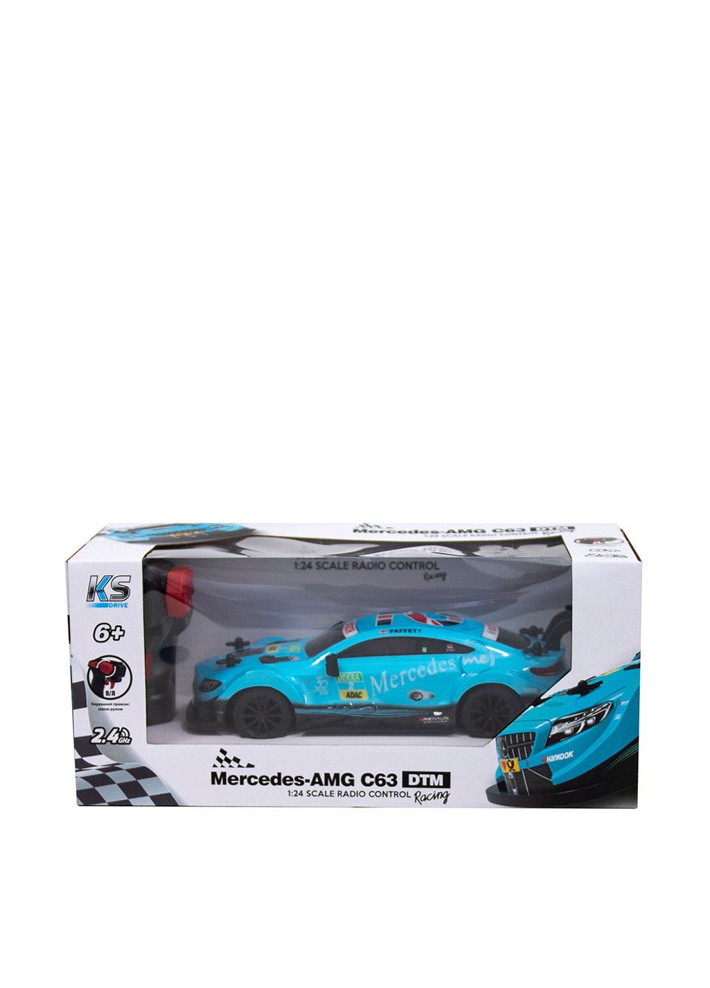 Автомобиль на радиоуправлении Mercedes AMG C63 DTM, 1:24 KS Drive (253483805)