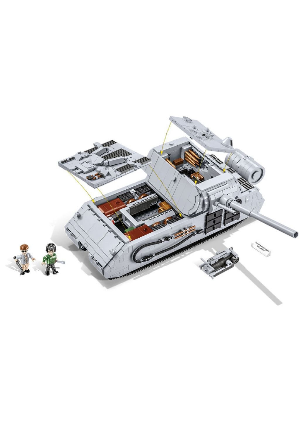 Конструктор Танк Maus 1:28, 890 деталей (-2559) Cobi (254052935)