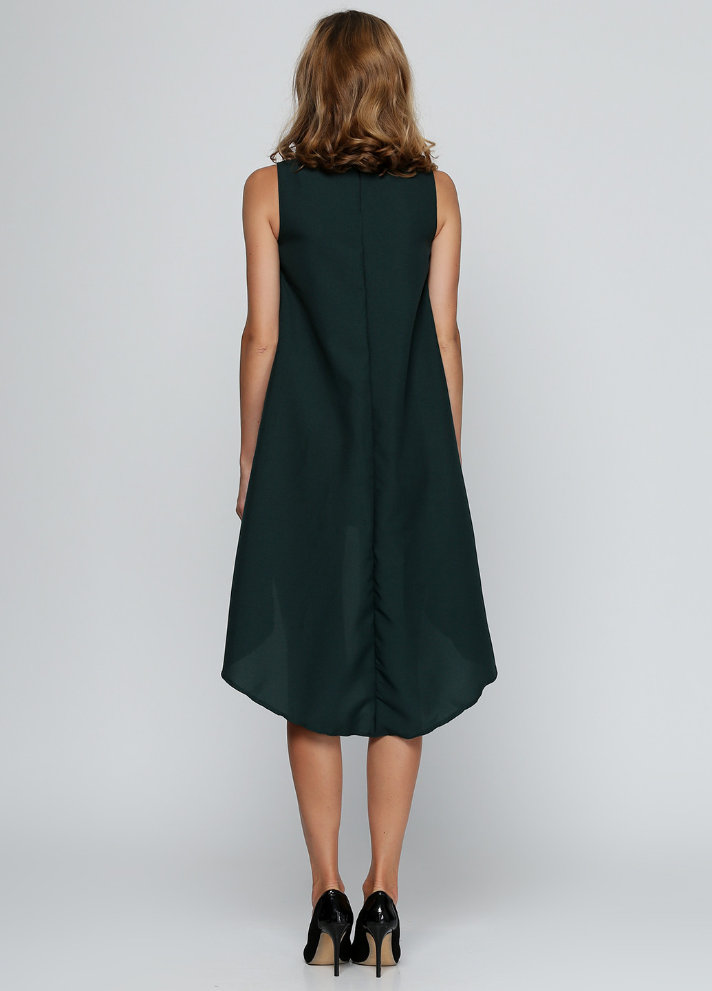 Темно-зеленое кэжуал платье Podium