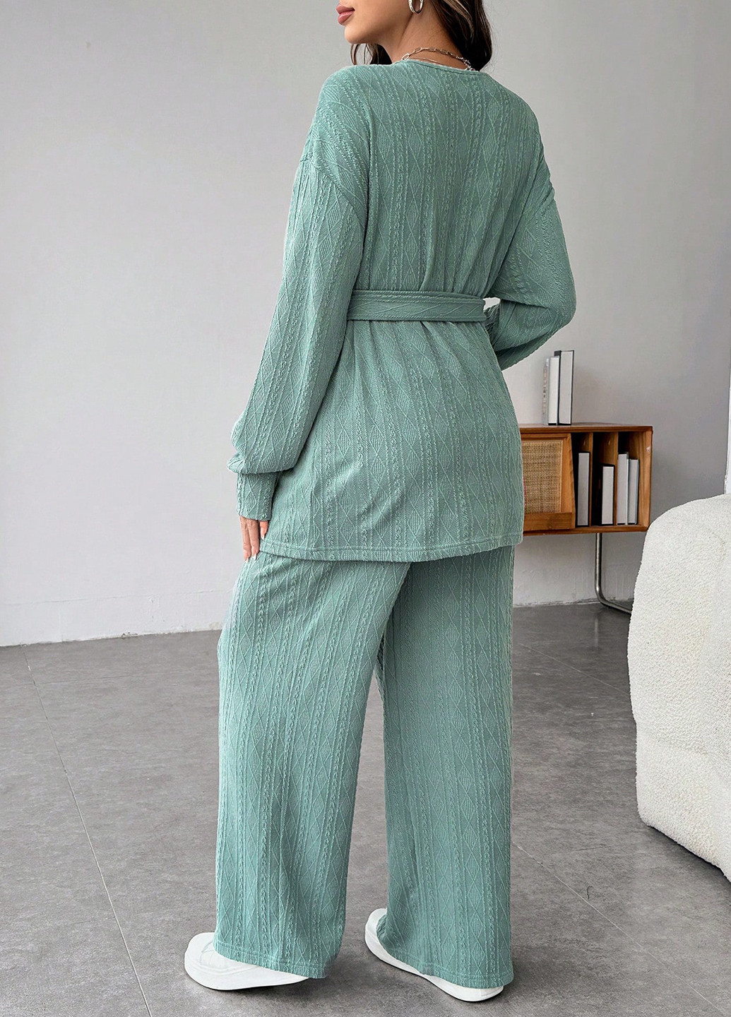 Костюм (кардиган, штани) для вагітних SHEIN (367436096)