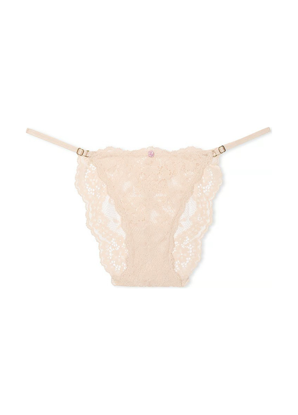 Бежевый демисезонный комплект (бюстгальтер, трусики) Victoria's Secret