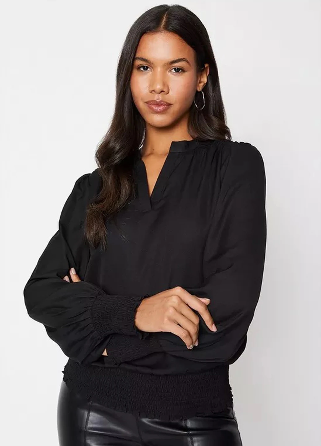 Чорна блуза Dorothy Perkins