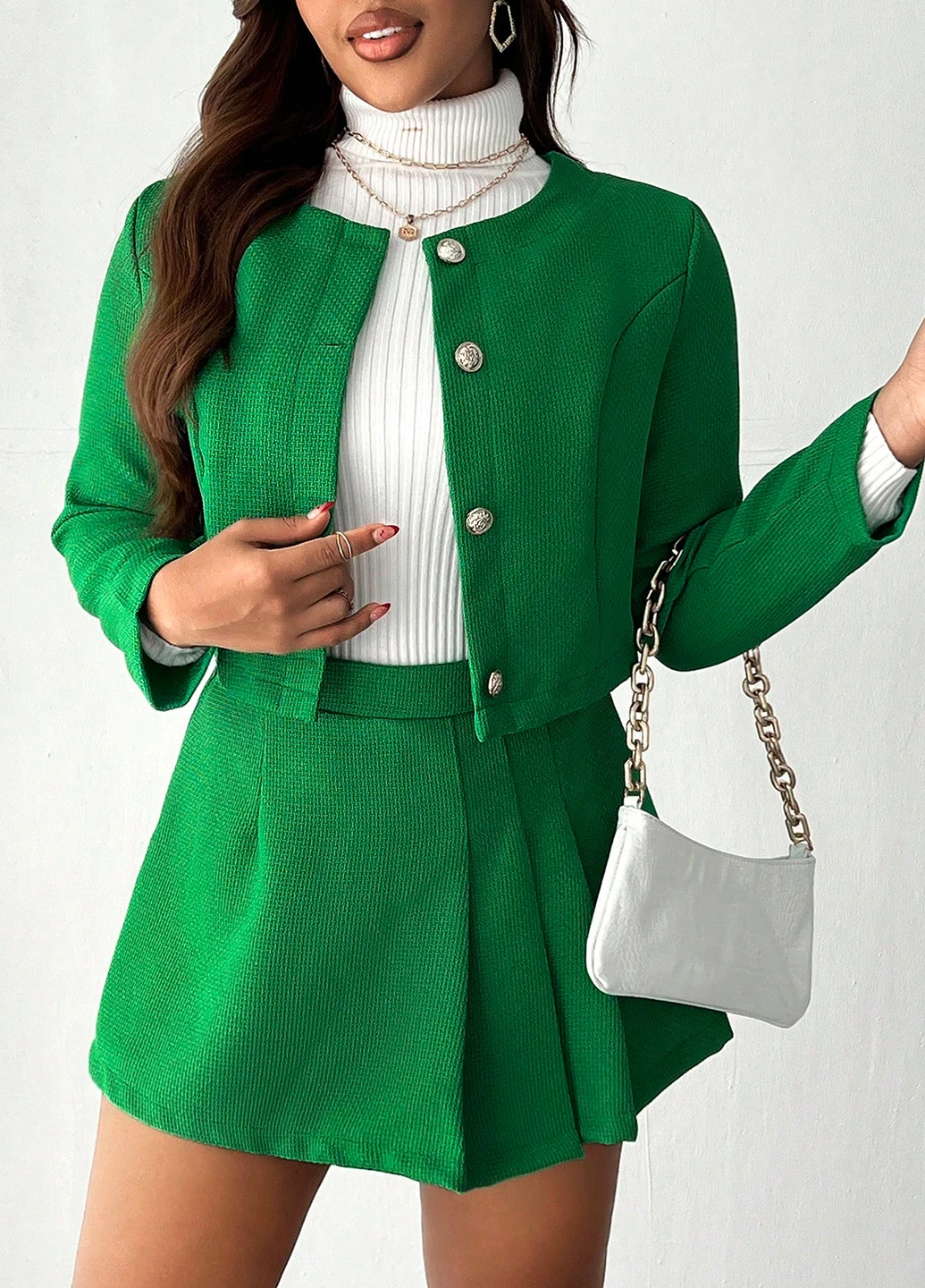 Костюм (жакет, спідниця) SHEIN (342405489)