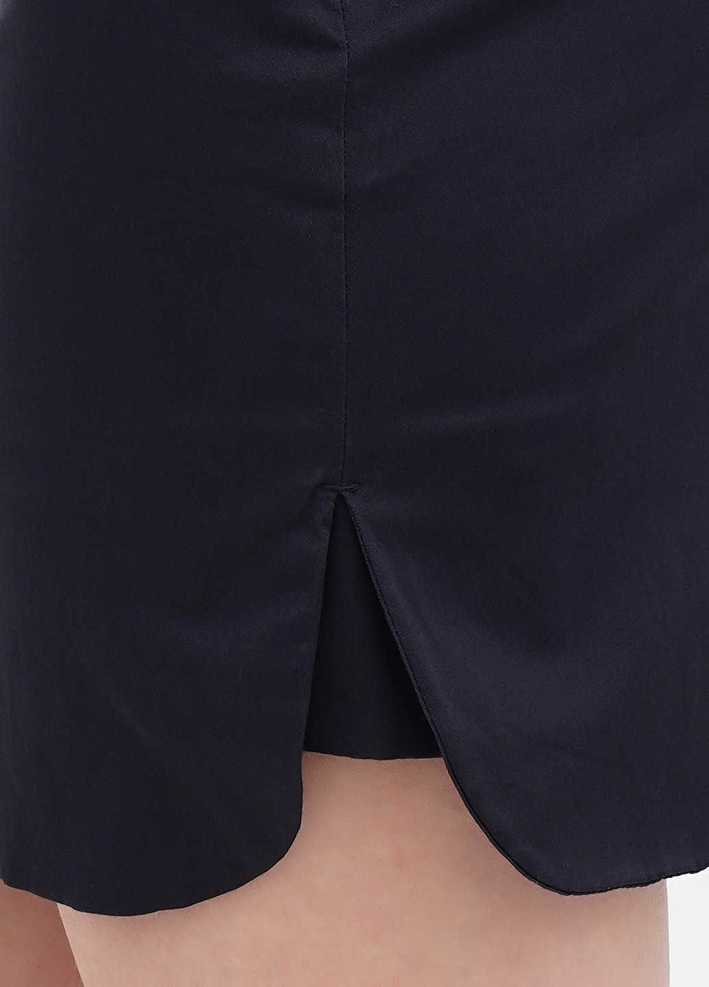Темно-синяя кэжуал однотонная юбка Liu Jo а-силуэта (трапеция)
